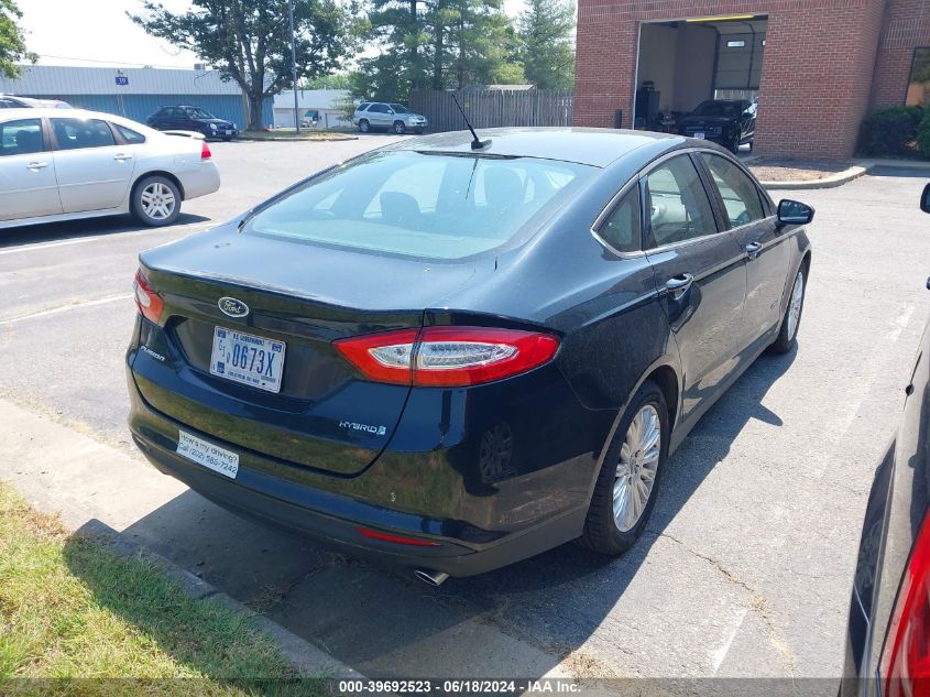 2014 Ford Fusion Hybrid S VIN: 3FA6P0UU5ER368660 Lot: 39692523