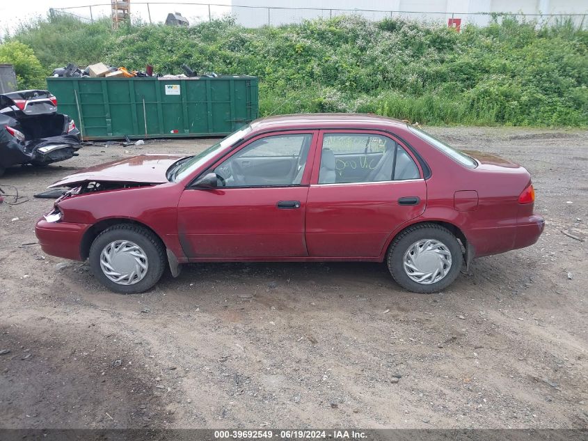 2000 Toyota Corolla Ve VIN: 1NXBR12E7YZ393153 Lot: 39692549