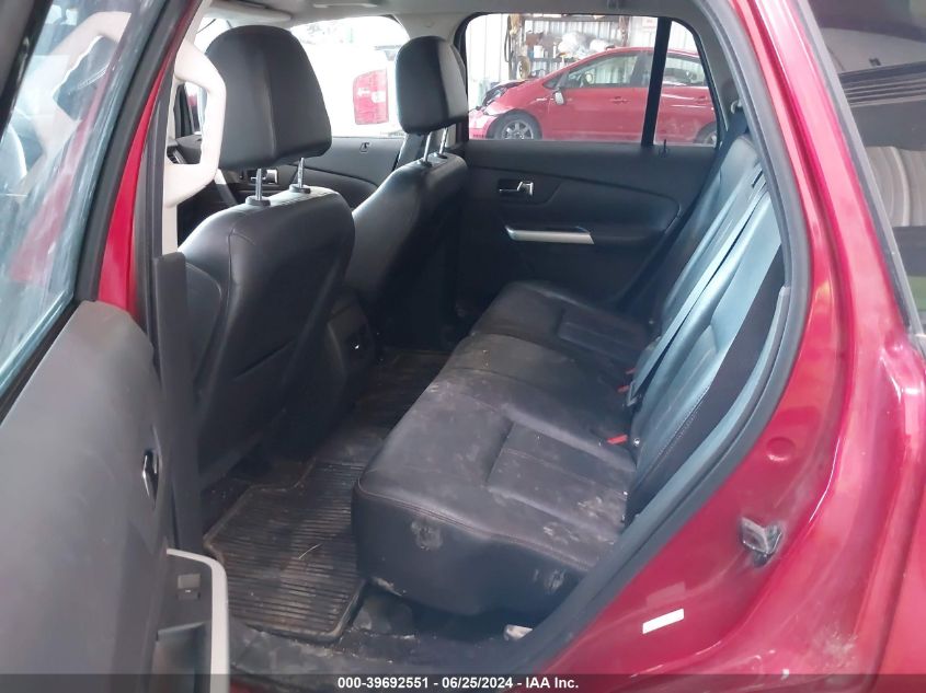 2012 Ford Edge Sel VIN: 2FMDK4JC4CBA63242 Lot: 39692551