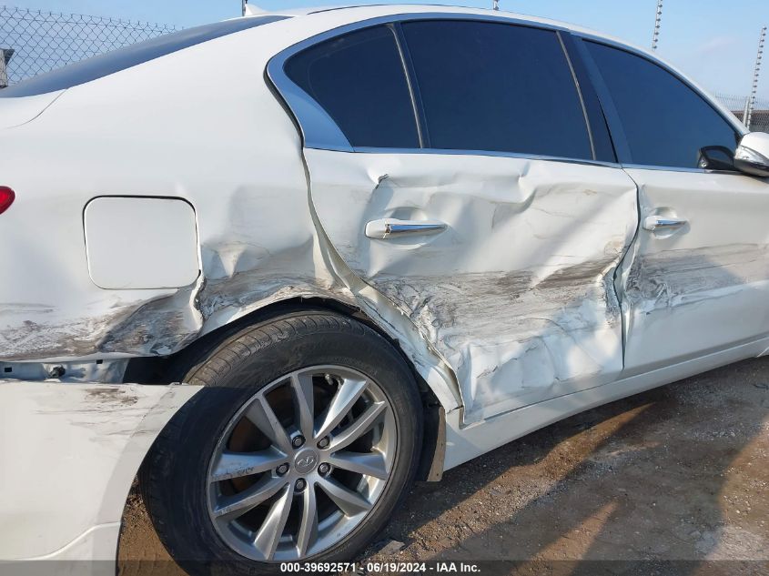 2014 Infiniti Q50 Premium/Sport VIN: JN1BV7ARXEM700143 Lot: 39692571