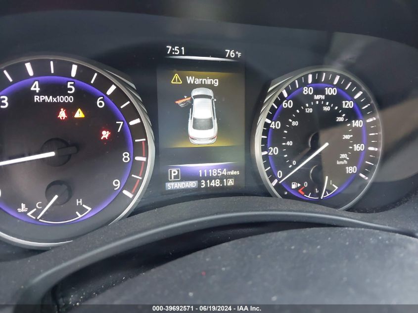 2014 Infiniti Q50 Premium/Sport VIN: JN1BV7ARXEM700143 Lot: 39692571