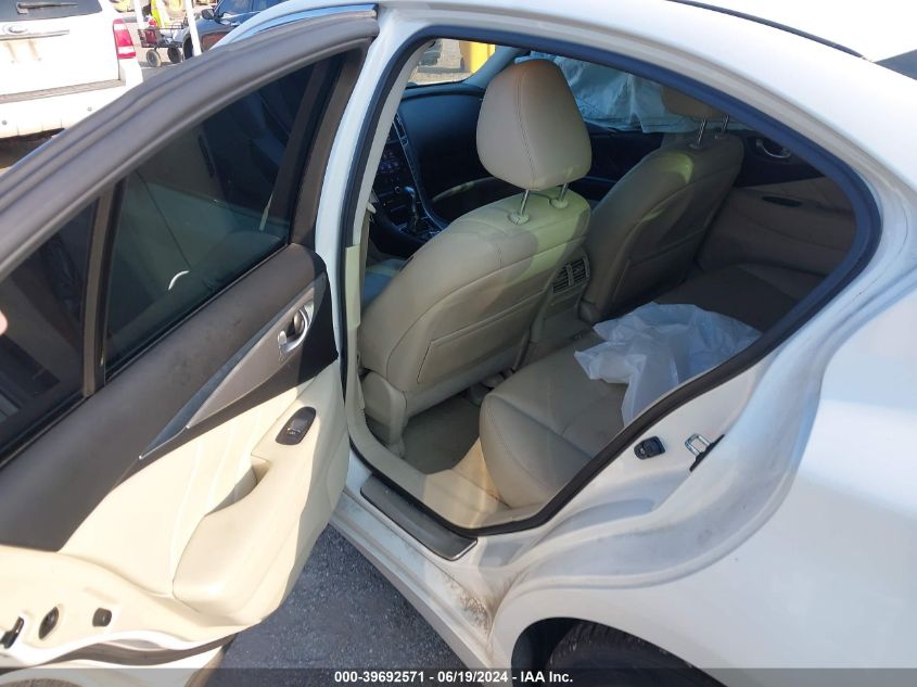 2014 Infiniti Q50 Premium/Sport VIN: JN1BV7ARXEM700143 Lot: 39692571