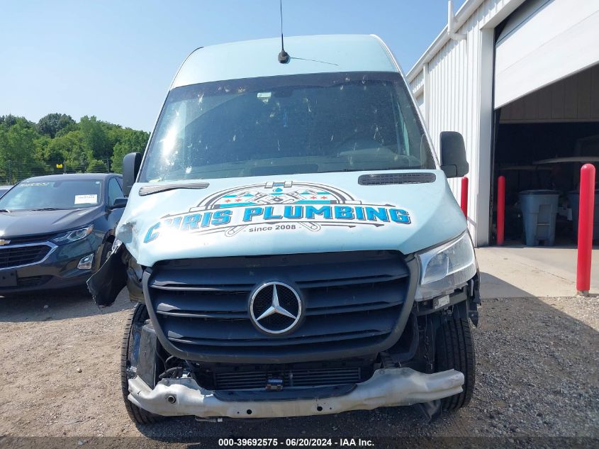 2021 Mercedes-Benz Sprinter 2500 Standard Roof I4 Diesel VIN: W1Y4DBHY9MT054943 Lot: 39692575