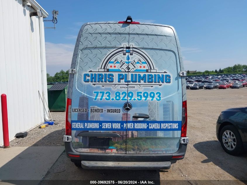 2021 Mercedes-Benz Sprinter 2500 Standard Roof I4 Diesel VIN: W1Y4DBHY9MT054943 Lot: 39692575