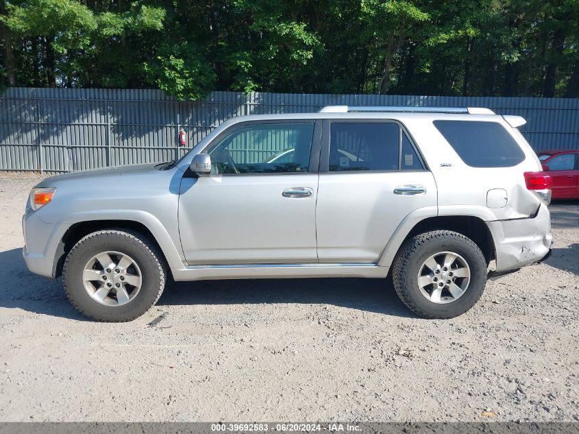 2011 Toyota 4Runner Sr5 V6 VIN: JTEBU5JR2B5076084 Lot: 39692583