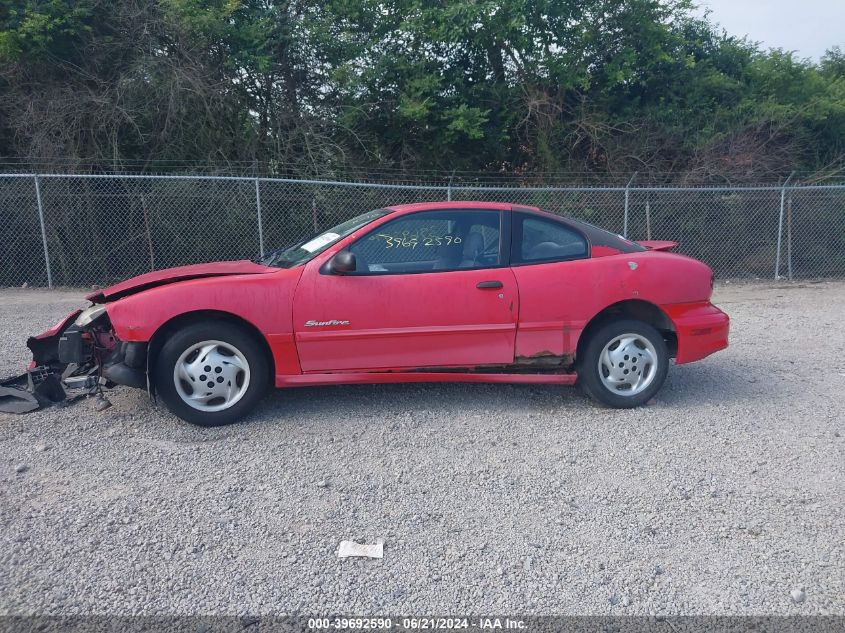 2001 Pontiac Sunfire Se VIN: 1G2JB124017411609 Lot: 39692590