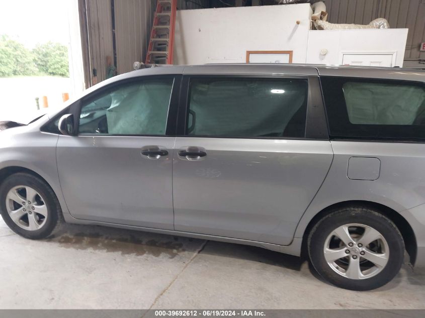 2011 Toyota Sienna VIN: 5TDKA3DC6BS002461 Lot: 39692612