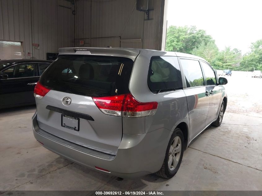 2011 Toyota Sienna VIN: 5TDKA3DC6BS002461 Lot: 39692612