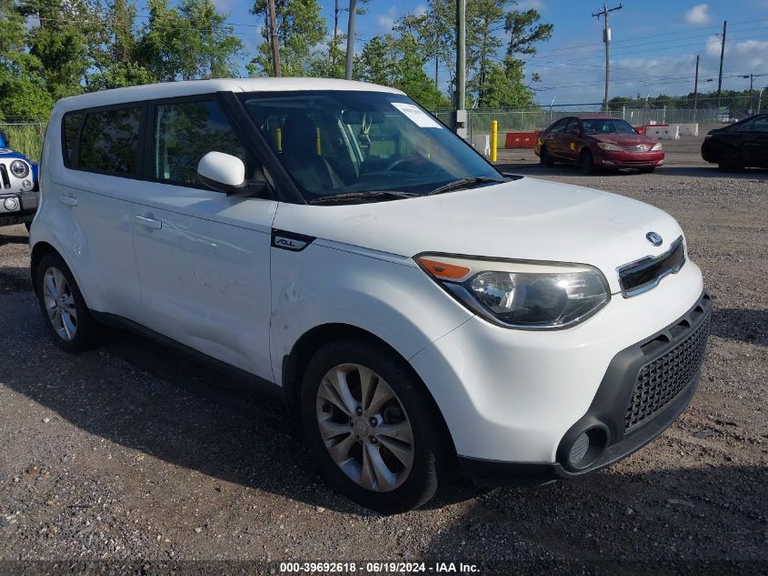 2015 Kia Soul + VIN: KNDJP3A55F7199655 Lot: 39692618