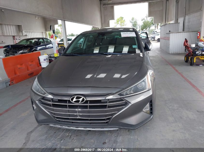 2019 Hyundai Elantra Sel/Value/Limited VIN: 5NPD84LF5KH452212 Lot: 39692617