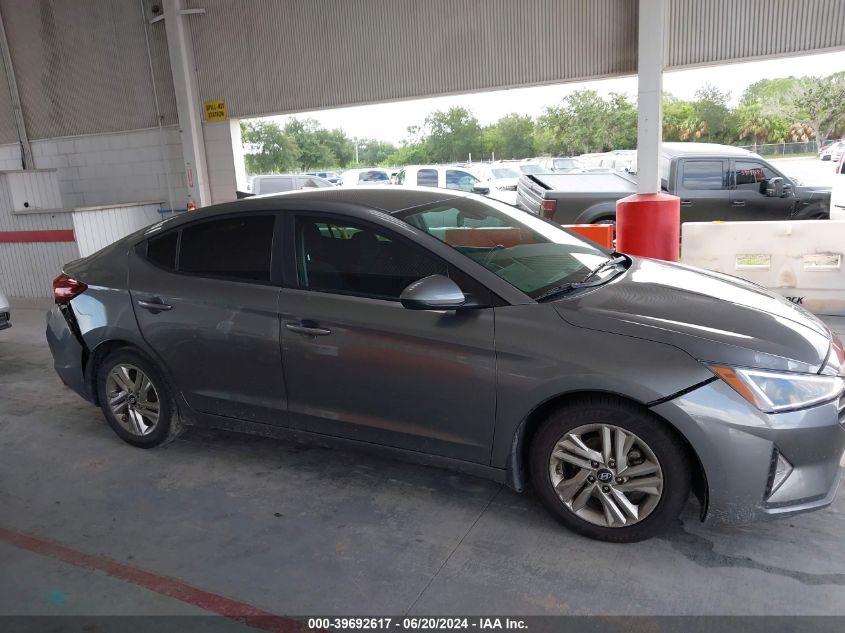 2019 Hyundai Elantra Sel/Value/Limited VIN: 5NPD84LF5KH452212 Lot: 39692617