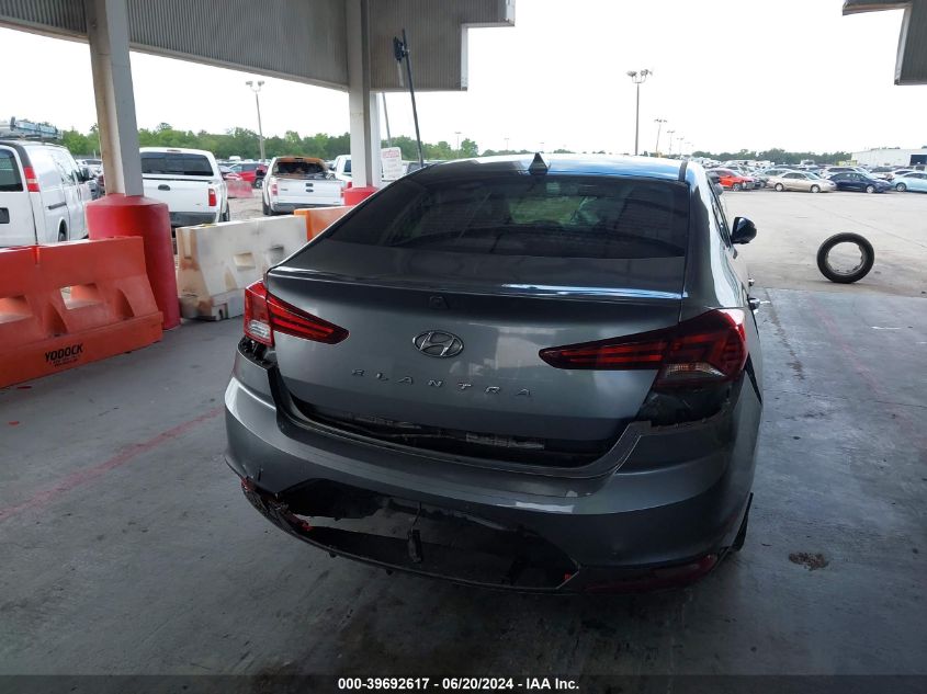 2019 Hyundai Elantra Sel/Value/Limited VIN: 5NPD84LF5KH452212 Lot: 39692617