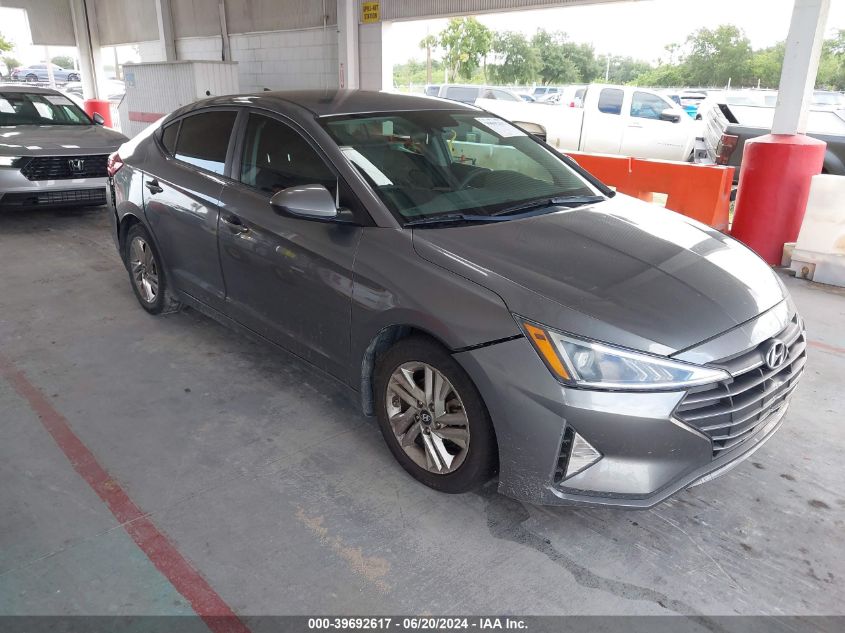 2019 Hyundai Elantra Sel/Value/Limited VIN: 5NPD84LF5KH452212 Lot: 39692617