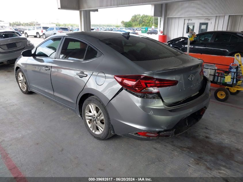 2019 Hyundai Elantra Sel/Value/Limited VIN: 5NPD84LF5KH452212 Lot: 39692617