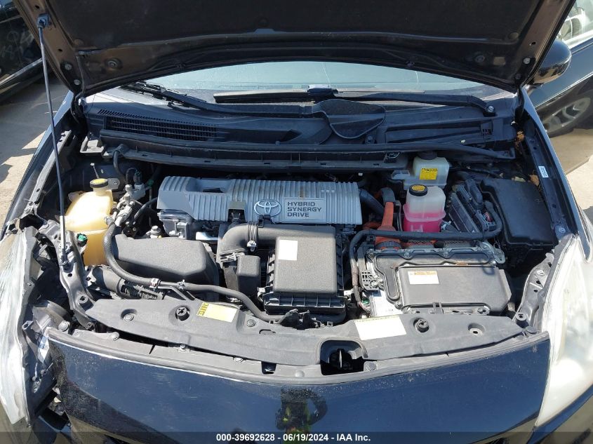 2013 Toyota Prius Two VIN: JTDKN3DU7D0347159 Lot: 39692628