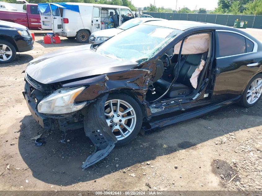 2010 Nissan Maxima 3.5 Sv VIN: 1N4AA5AP3AC825269 Lot: 39692643