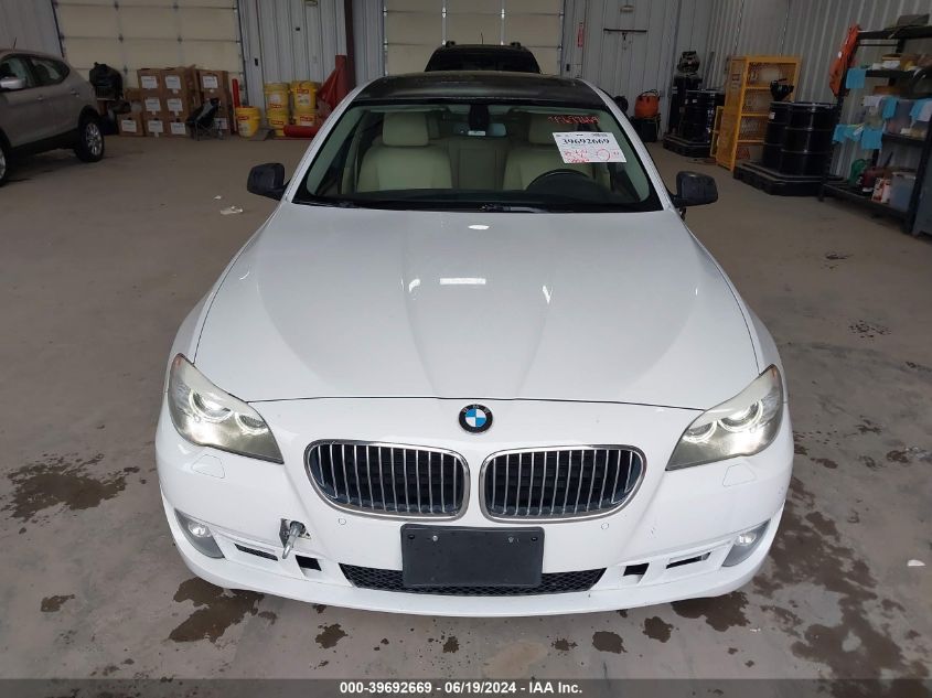 2011 BMW 535I xDrive VIN: WBAFU7C54BC875482 Lot: 39692669