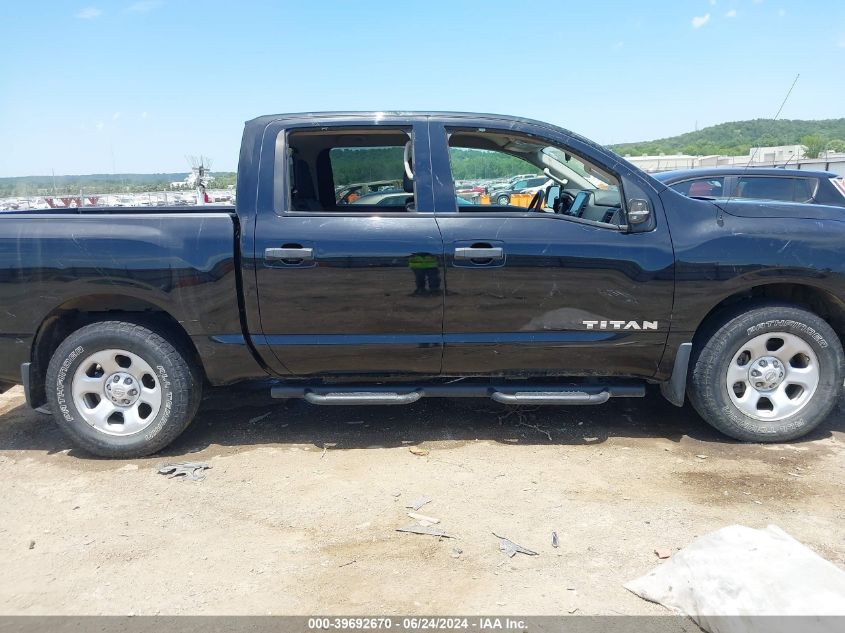 2020 Nissan Titan S 4X2 VIN: 1N6AA1EE0LN511157 Lot: 39692670