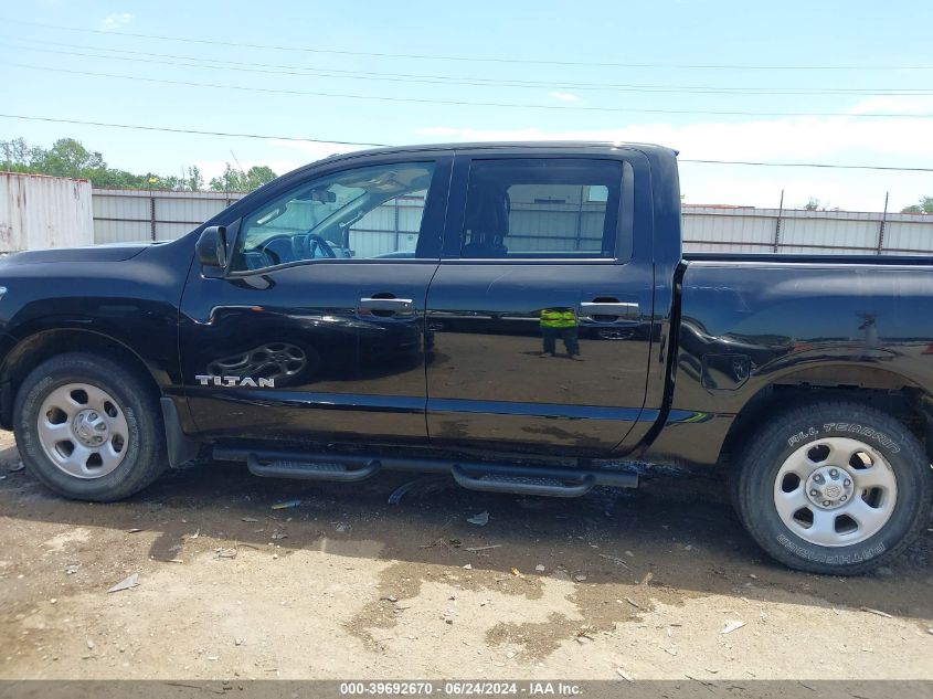 2020 Nissan Titan S 4X2 VIN: 1N6AA1EE0LN511157 Lot: 39692670