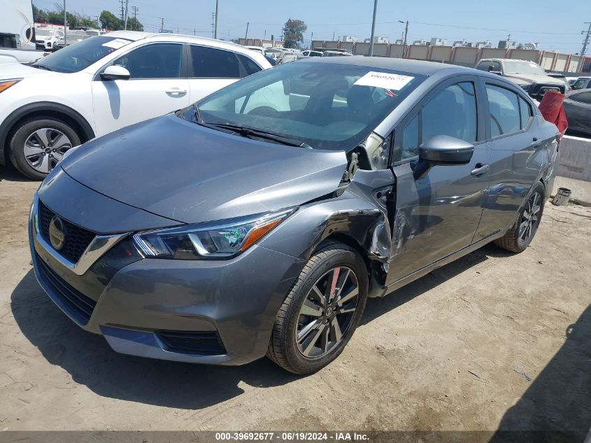 2021 Nissan Versa Sv Xtronic Cvt VIN: 3N1CN8EV9ML867734 Lot: 39692677