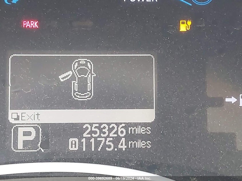 2012 Nissan Leaf Sl VIN: JN1AZ0CP8CT021865 Lot: 39692689