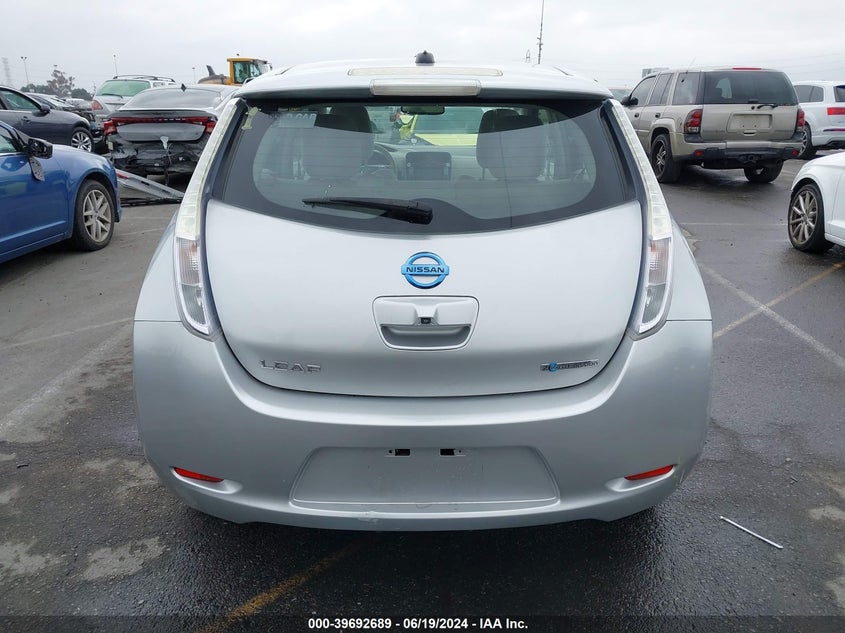 2012 Nissan Leaf Sl VIN: JN1AZ0CP8CT021865 Lot: 39692689