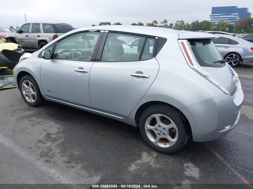 2012 Nissan Leaf Sl VIN: JN1AZ0CP8CT021865 Lot: 39692689