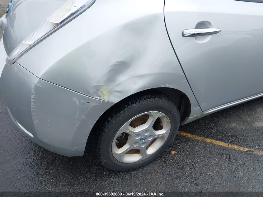 2012 Nissan Leaf Sl VIN: JN1AZ0CP8CT021865 Lot: 39692689