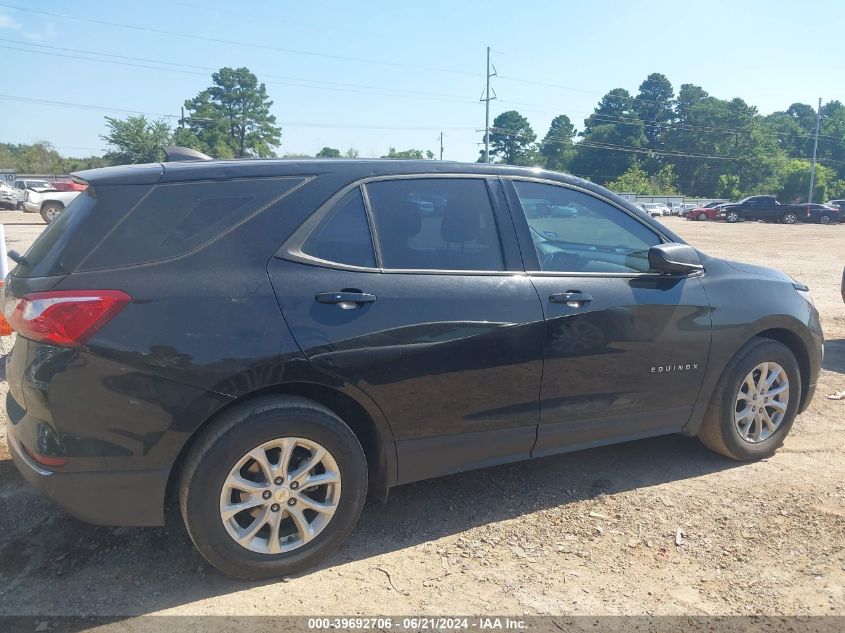 2018 Chevrolet Equinox Ls VIN: 2GNAXHEV8J6224216 Lot: 39692706