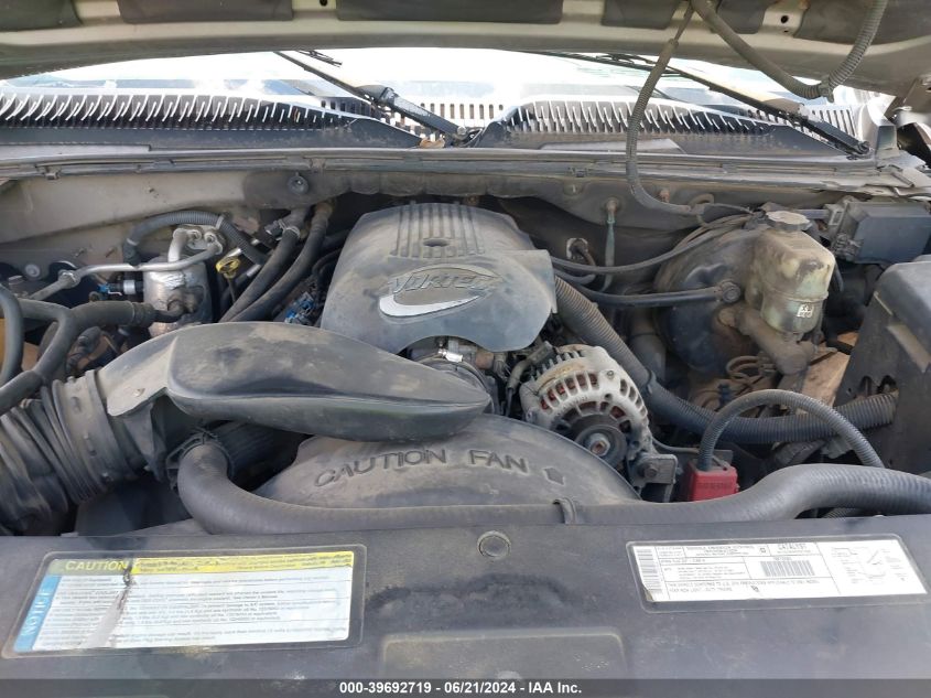 2001 Chevrolet Tahoe Lt VIN: 1GNEK13TX1J173376 Lot: 39692719