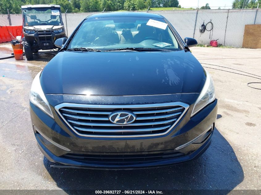 2015 Hyundai Sonata Se VIN: 5NPE24AF1FH213674 Lot: 39692727