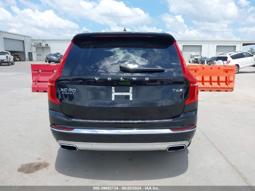 2020 Volvo Xc90 T6 Inscription 7 Passenger VIN: YV4A22PLXL1612499 Lot: 39692734