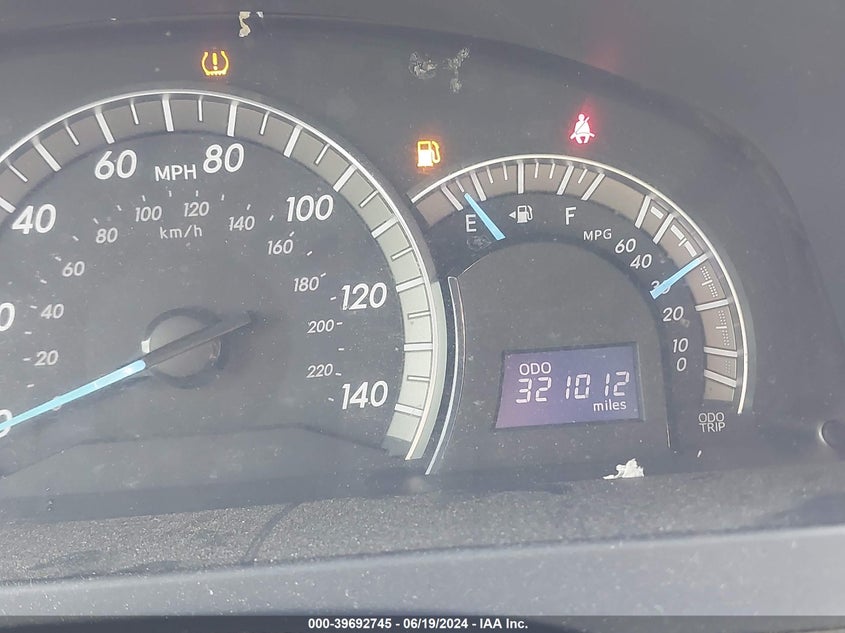 2012 Toyota Camry Se/Le/Xle VIN: 4T1BF1FK1CU153369 Lot: 39692745