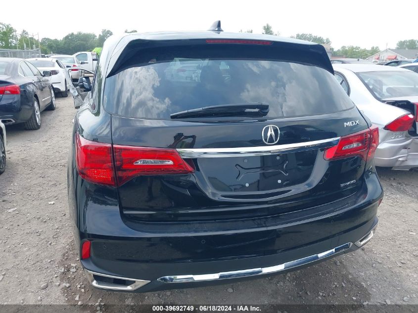 2020 Acura Mdx Technology Package VIN: 5J8YD4H51LL055043 Lot: 39692749
