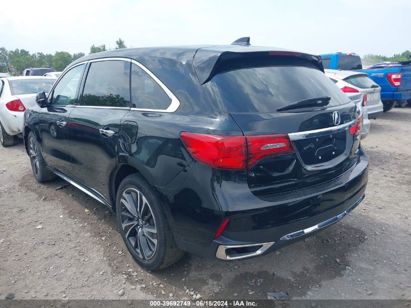 2020 Acura Mdx Technology Package VIN: 5J8YD4H51LL055043 Lot: 39692749