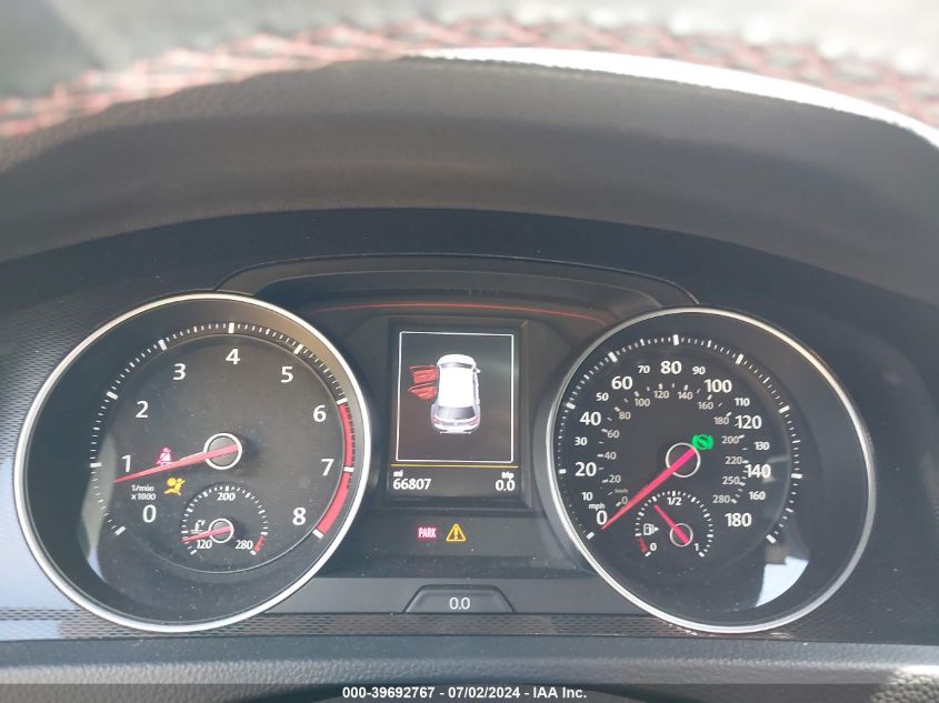 2016 VOLKSWAGEN GOLF GTI AUTOBAHN W/PERFORMANCE PACKAGE 4-DOOR - 3VW447AU4GM006677