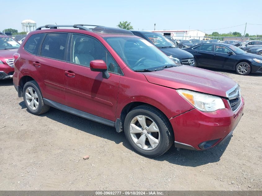 2014 Subaru Forester 2.5I Premium VIN: JF2SJAEC4EH510540 Lot: 39692777