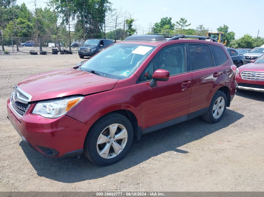 2014 Subaru Forester 2.5I Premium VIN: JF2SJAEC4EH510540 Lot: 39692777