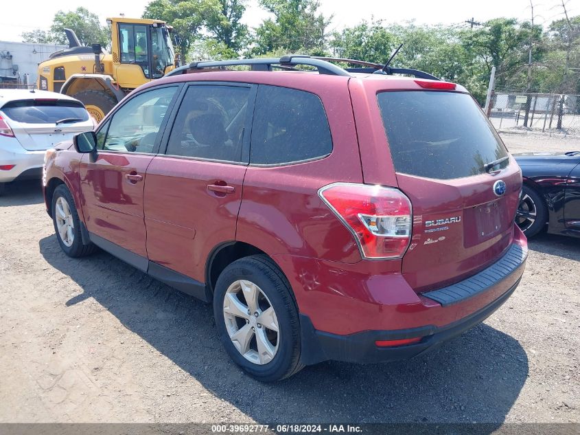 2014 Subaru Forester 2.5I Premium VIN: JF2SJAEC4EH510540 Lot: 39692777