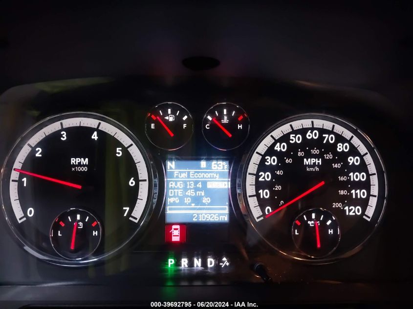 2011 Ram Ram 1500 Slt VIN: 1D7RV1CT2BS576352 Lot: 39692795