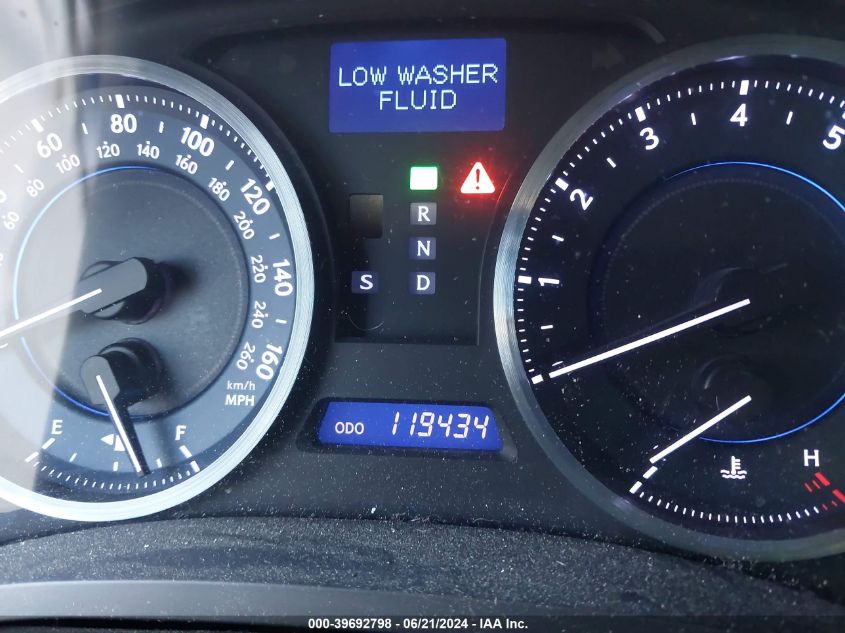 2011 Lexus Is 350 VIN: JTHBE5C25B5026831 Lot: 39692798