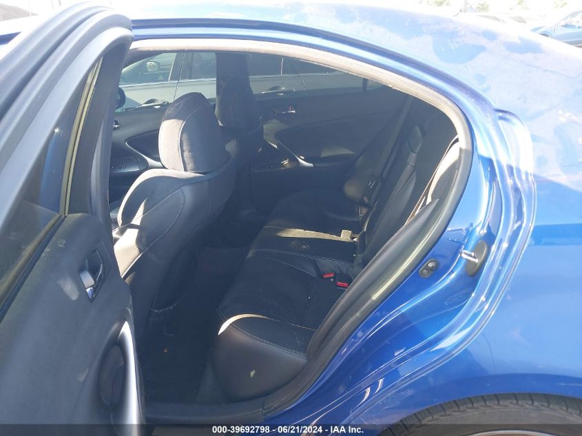 2011 Lexus Is 350 VIN: JTHBE5C25B5026831 Lot: 39692798