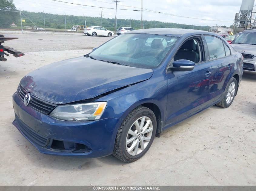 2012 Volkswagen Jetta Se VIN: 3VWDX7AJ8CM303300 Lot: 39692817