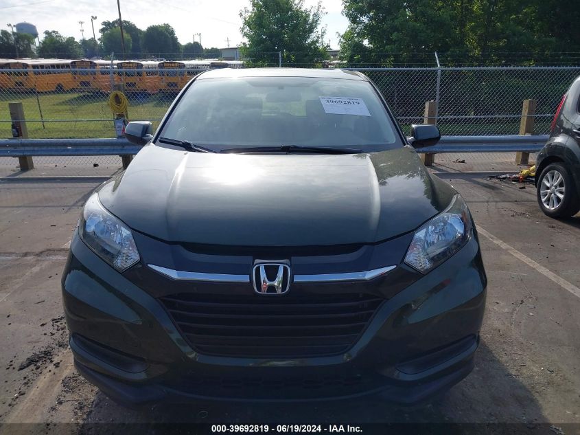 2017 Honda Hr-V Lx VIN: 3CZRU5H34HM728320 Lot: 39692819