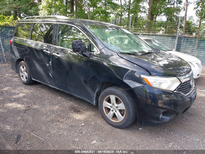 2012 Nissan Quest Sv VIN: JN8AE2KPXC9034091 Lot: 39692821