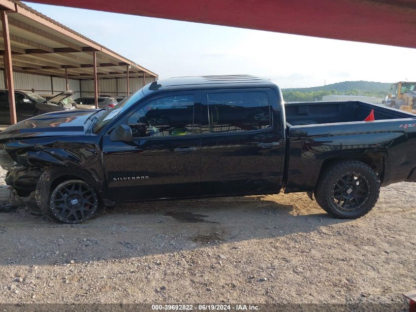 2018 Chevrolet Silverado K1500 Custom VIN: 3GCUKPEC7JG571442 Lot: 39692822