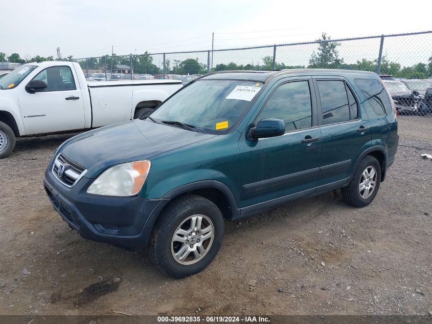 2004 Honda Cr-V Ex VIN: SHSRD78814U225719 Lot: 39692835