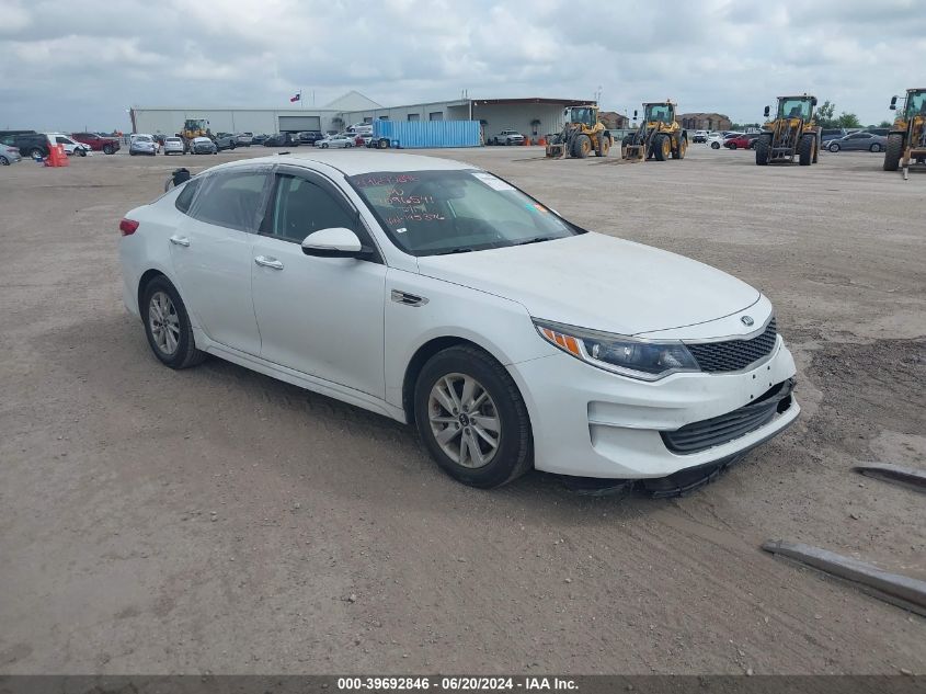 2018 Kia Optima Lx VIN: 5XXGT4L34JG195376 Lot: 39692846