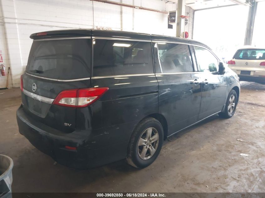 2015 Nissan Quest Sv VIN: JN8AE2KP2F9131192 Lot: 39692850