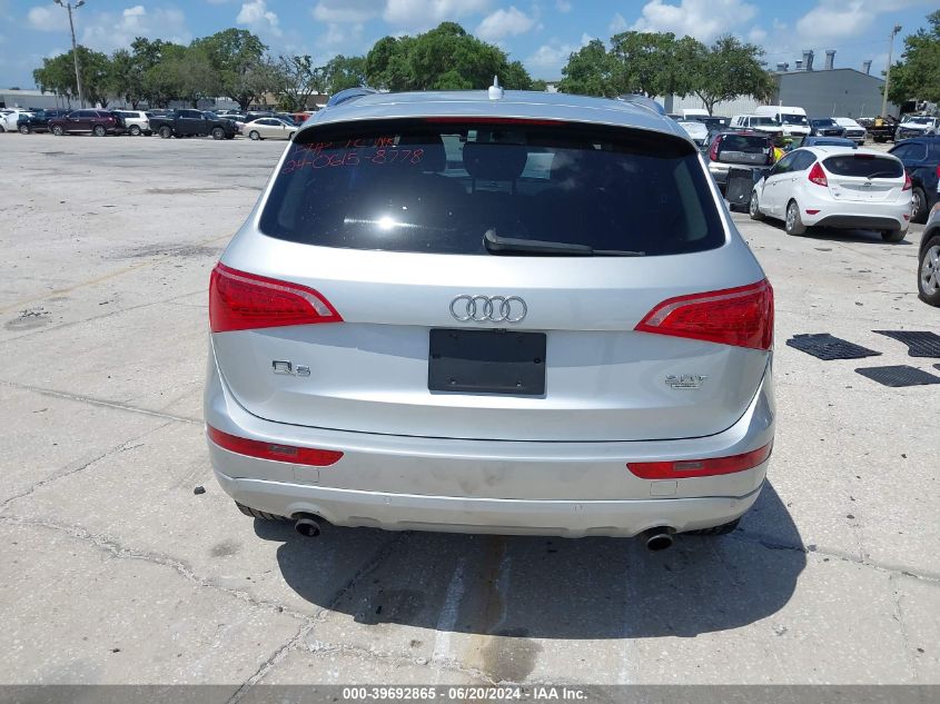 2012 Audi Q5 2.0T Premium VIN: WA1LFAFP5CA120715 Lot: 39692865